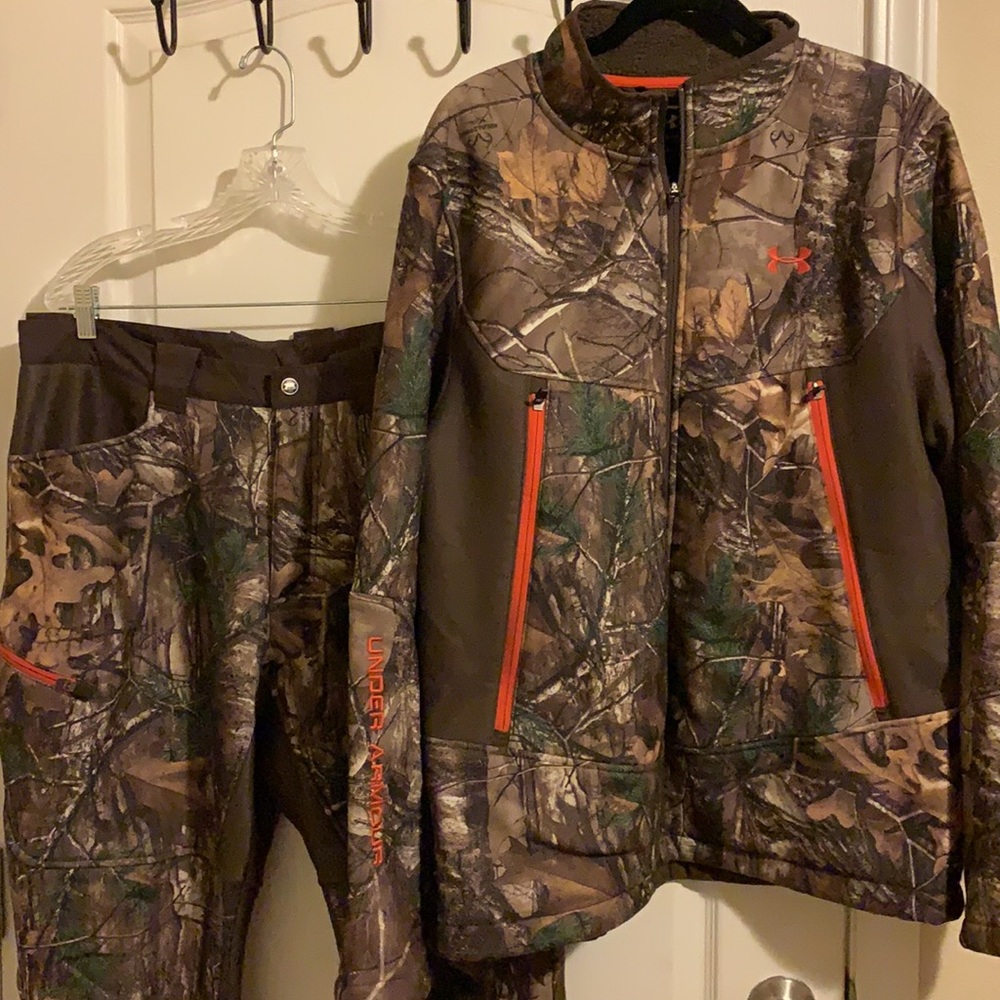 UNDER ARMOUR UA Storm Camo Hunting Jacket & Pants